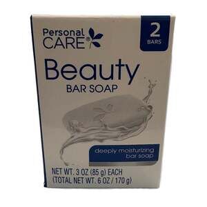 Personal Care Deeply Moisturizing Bar Soap, 2-Count pack